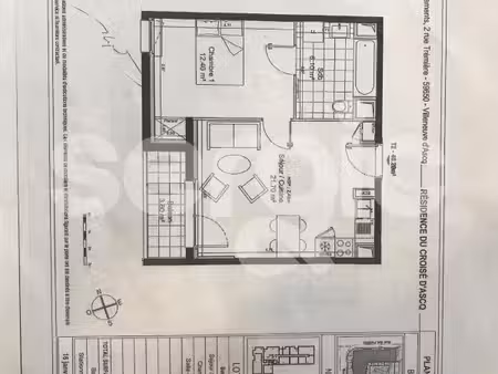 appartement type 2