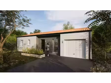 terrain avec maison neuve à vendre