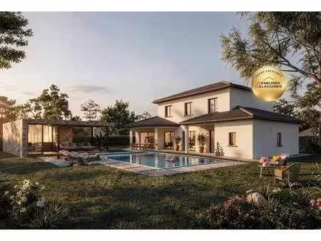 terrain avec maison neuve à vendre