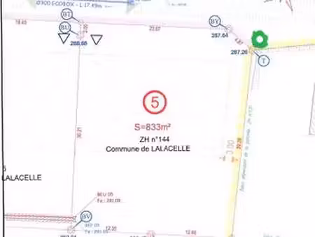 vente terrain à lalacelle (61320) : à vendre / lalacelle