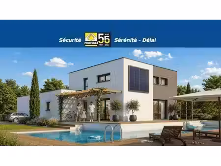 terrain avec maison neuf à vendre