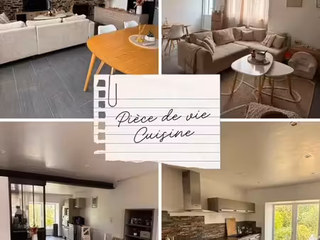 maison en pierre 4 pièces – 100 m² – terrain 750 m² – saint-mars-du-désert