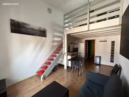 bordeaux victoire - t2 meublé en duplex