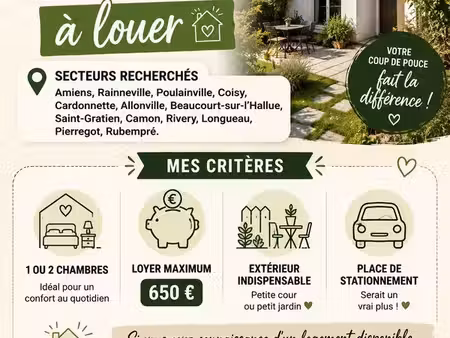 recherche maison à louer