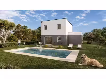 terrain avec maison neuve à vendre