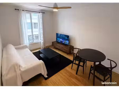 2 pièces meublé 39m2