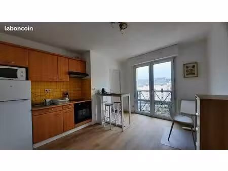 nantes chu t2 meublé neuf proche chu