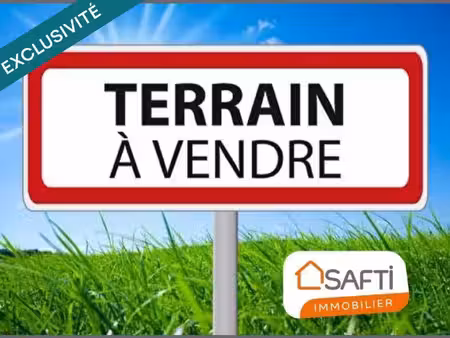 terrain constructible à vendre