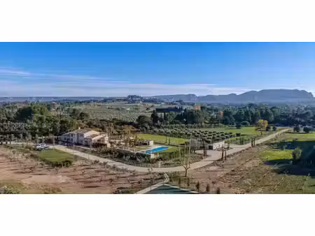 propriété avec piscine et jardin eygalières (13)