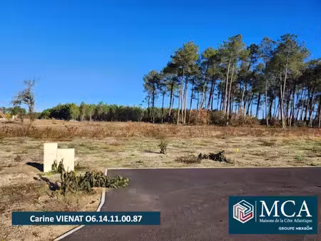 vente terrain 555 m² à pissos (40410)  67 000 €