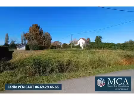 vente terrain 1800 m² à clermont (40180)  79 000 €