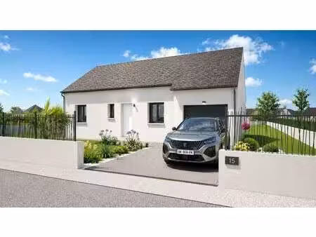 terrain avec maison neuve à vendre