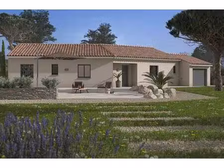 terrain avec maison neuve à vendre