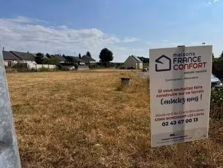 terrain constructible à vendre