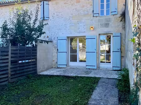 maison t2 meublee - 42 m2 - avec jardin