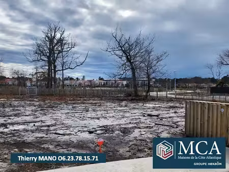 vente terrain 473 m² à biscarrosse (40600)  171 000 €