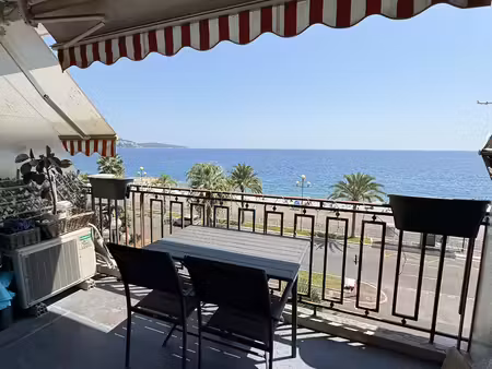 promenade des anglais -appartement %euble face mer