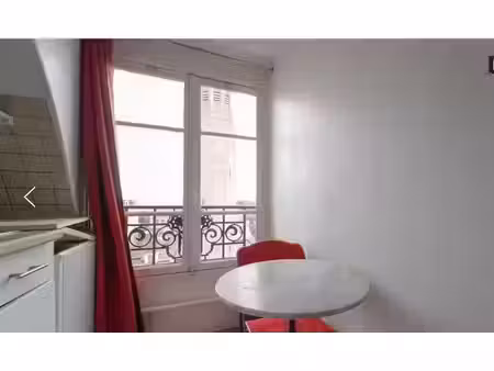 location meublée appartement 1 pièce 16 m² à paris 17ème (75017)  840 €