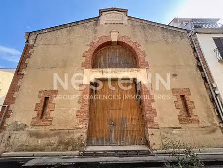 torreilles - a vendre grange - cave - garage avec projet construction pc accordé