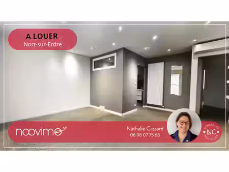 a louer local commerciale 65 m2 + 50 m2 de réserve en plein