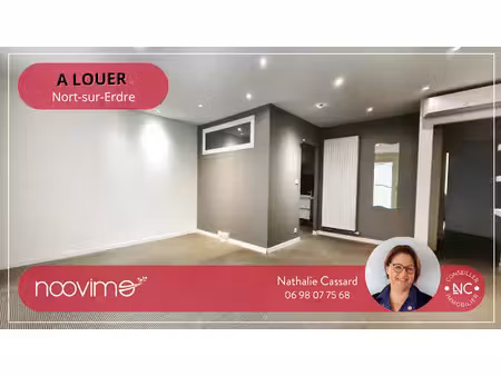 location commerce 65 m² à nort-sur-erdre (44390)