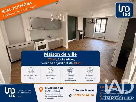maison de ville à vendre