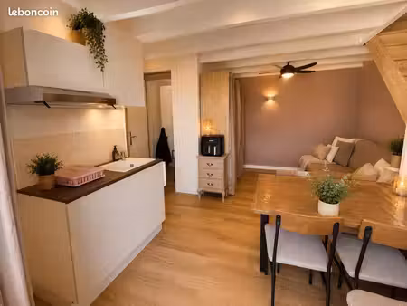 duplex climatisé chambre mansardé