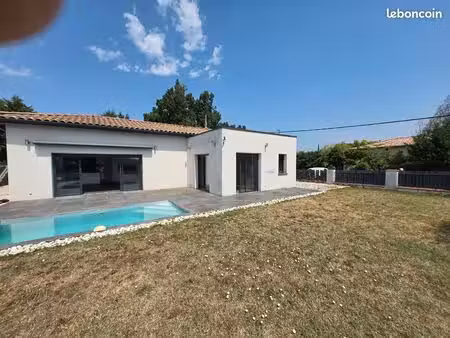 maison 105m2 moderne sur parcelle 650m2