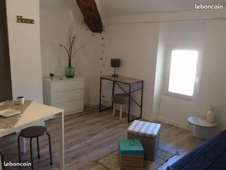 studio meublé - 13006 mrs - rue de village