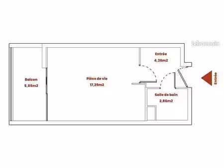 t1 meublé de standing de 25 m² entièrement rénové – avenue de la timone