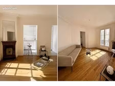paris 16e – trocadéro– 2 pièces 32 m² – rénové – meublé – cave