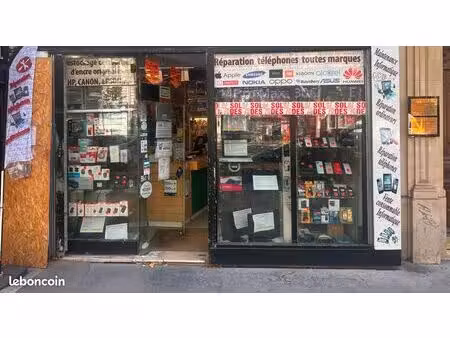 à vendre – fonds de commerce informatique & multimédia (vente et réparation de téléphone  