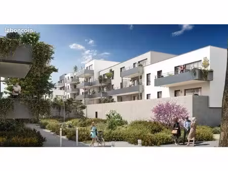 florange – f2 neuf 42 m² + terrasse 5 m² + parking – 169 000