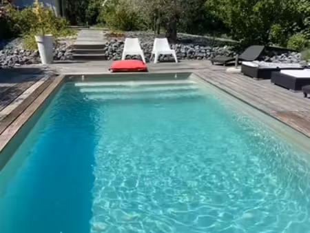 maison contemporaine avec piscine