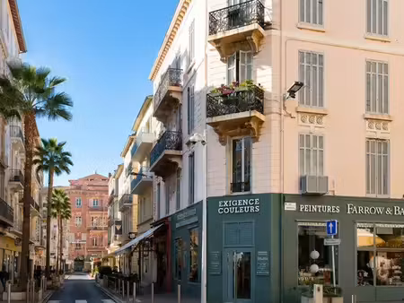 à vendre – droit au bail / local commercial – cannes centre – à 20 m de la rue d’antibes