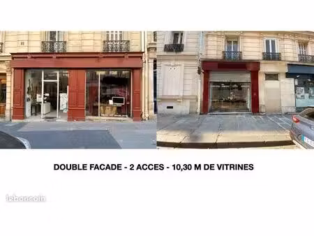 murs libres – 71 m² rdc – double façade – paris 8e europe
