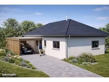 projet de construction d'une maison 104 m² avec terrain à vescheim (57)