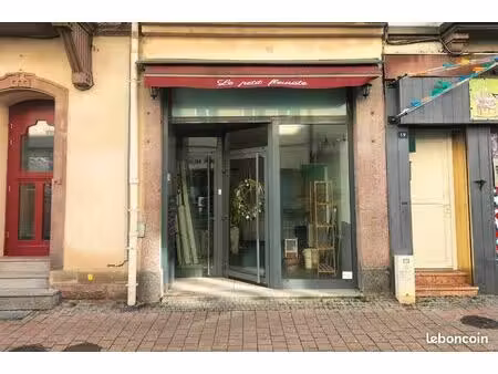 local commercial 11 m² + grande réserve – rue de la gare sarrebourg
