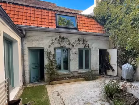 maison de ville avec cour - quartier wazemmes