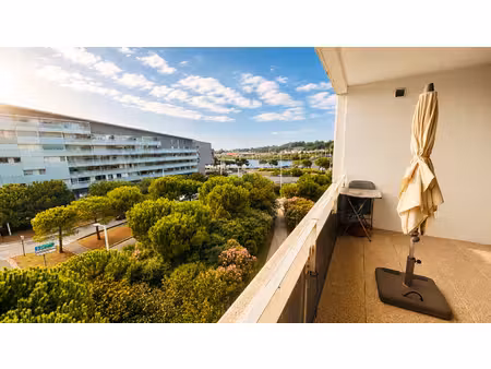 bayonne marinadour - beau type 2 de 53 m² h + terrasse + place de parking