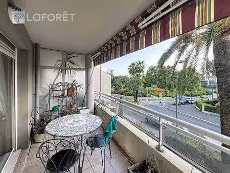 cagnes-sur-mer - le beal 4 pièces 81 m² - terrasse avec vue parc canebiers