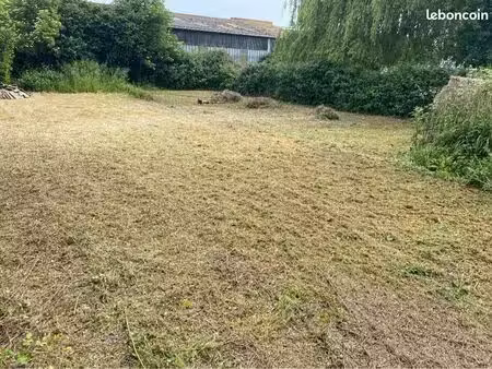 ensemble immobilier terrain à bâtir et garage 50m2