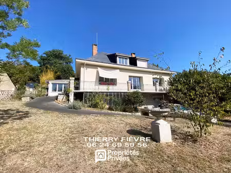 a vendre montreuil bellay 49260 maison de 151 m2 4 chambres sur terrain clos avec véranda 