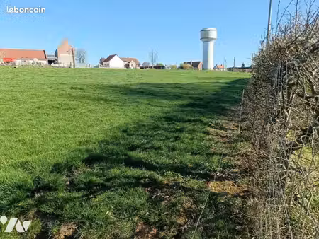 terrain 1100 m² st michel sur ternoise