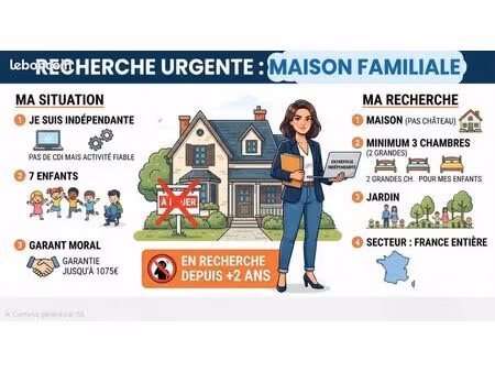 recherche maison 3 chambres minimum
