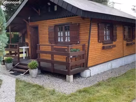 havre de paix à 2 h de paris – chalet 45 m² sur 1 200 m² constructibles