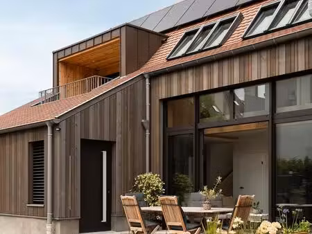 maison de ville d'architecte éco performante à la robertsau