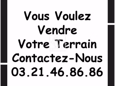 terrain 4 000 m² calais