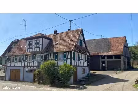maison alsacienne avec dépendances