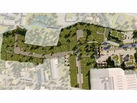 terrain de 504 m² à kingersheim (haut-rhin)